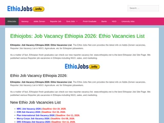 Ethiojobs screenshot preview Ethiojobs screenshot preview