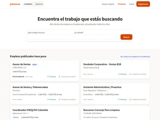 Jobomas Guatemala screenshot preview