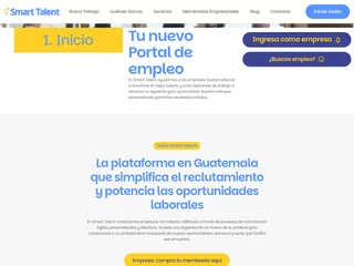 Smart Talent Guatemala screenshot preview