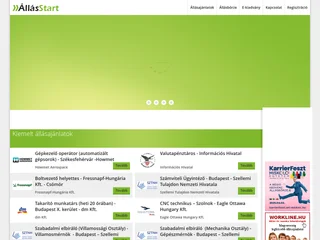 Állásstart screenshot preview