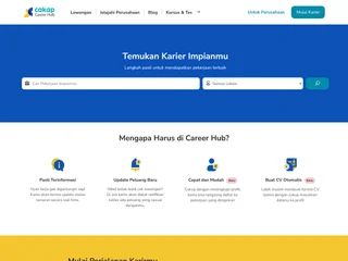 Cakap Career Hub screenshot preview