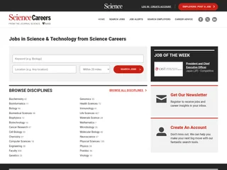 Science Careers screenshot preview Science Careers screenshot preview