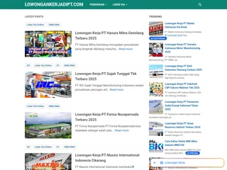 Lowongankerjadipt screenshot preview