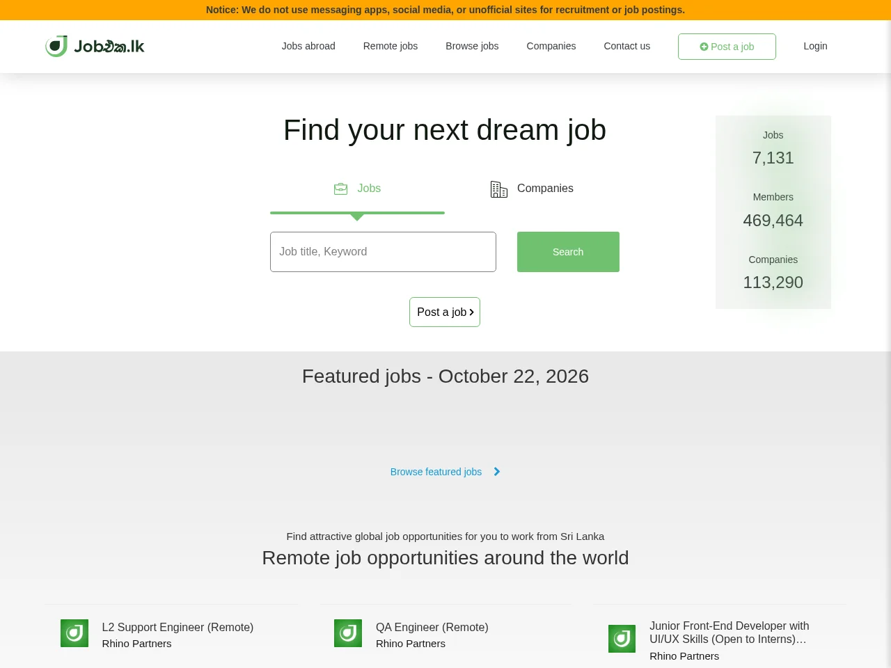 JobEka screenshot JobEka website screenshot