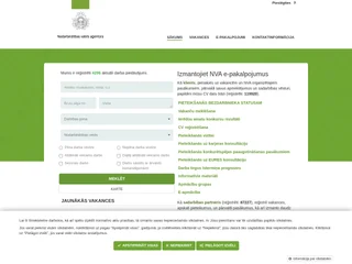 Nodarbinātības valsts aģentūra screenshot preview