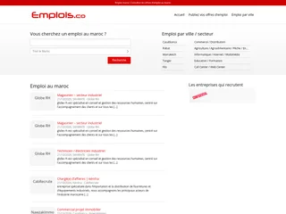 Emplois screenshot preview Emplois screenshot preview