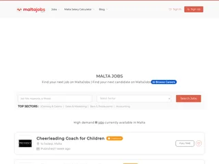 Malta Jobs screenshot preview