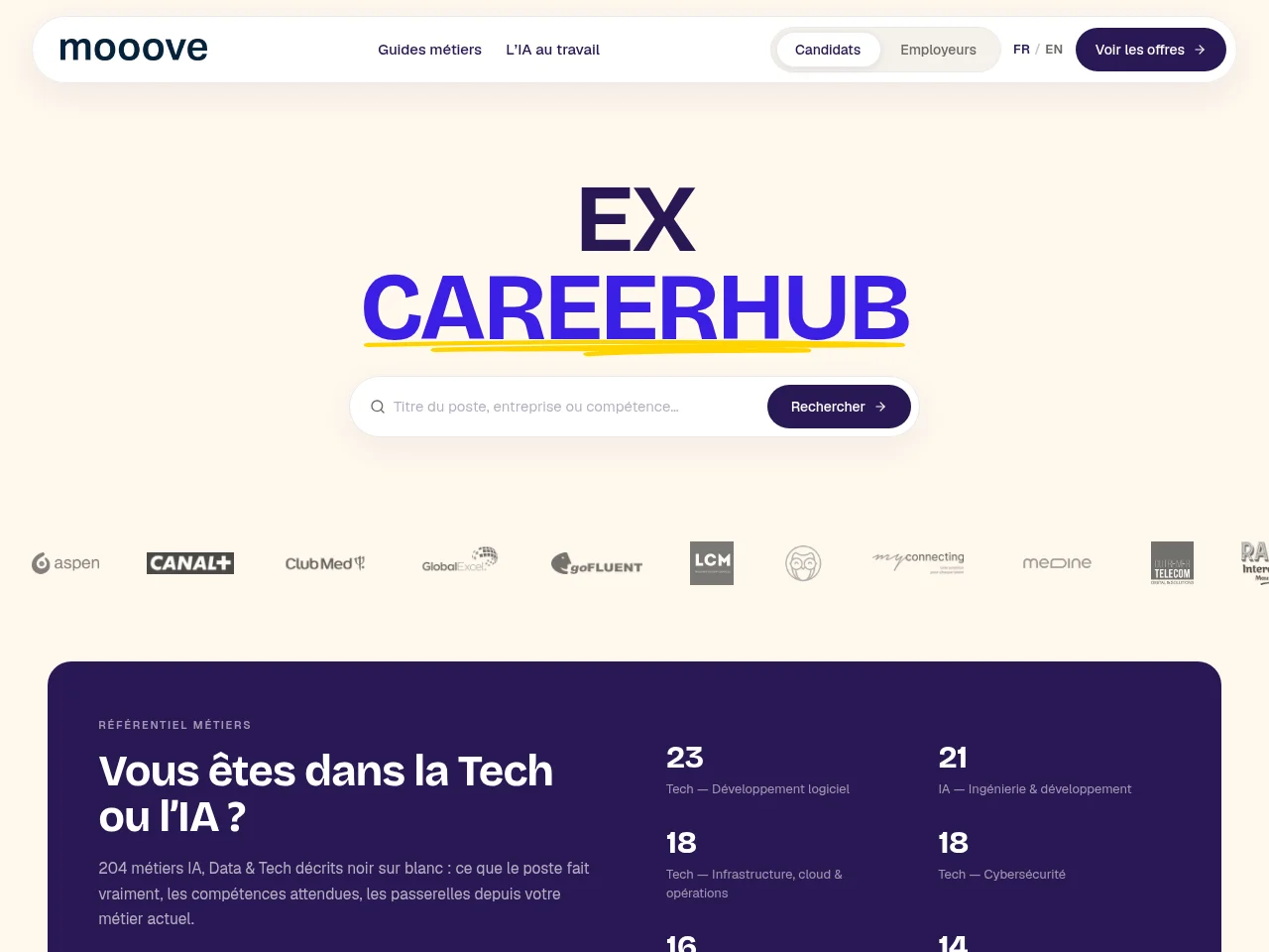 CareerHub screenshot CareerHub website screenshot
