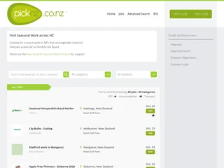 PickNZ Jobs screenshot preview PickNZ Jobs screenshot preview