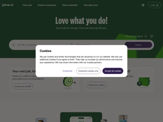 jobup screenshot preview
