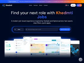 Khedmti screenshot preview