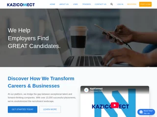 KaziConnect platform preview KaziConnect platform preview