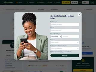 AfriCareers screenshot preview AfriCareers screenshot preview