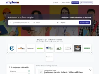 Mipleo Venezuela screenshot preview