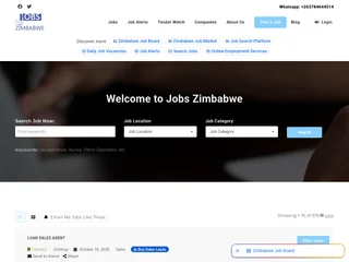 Jobs Zimbabwe screenshot preview Jobs Zimbabwe screenshot preview