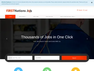 Firstnations Jobs screenshot preview