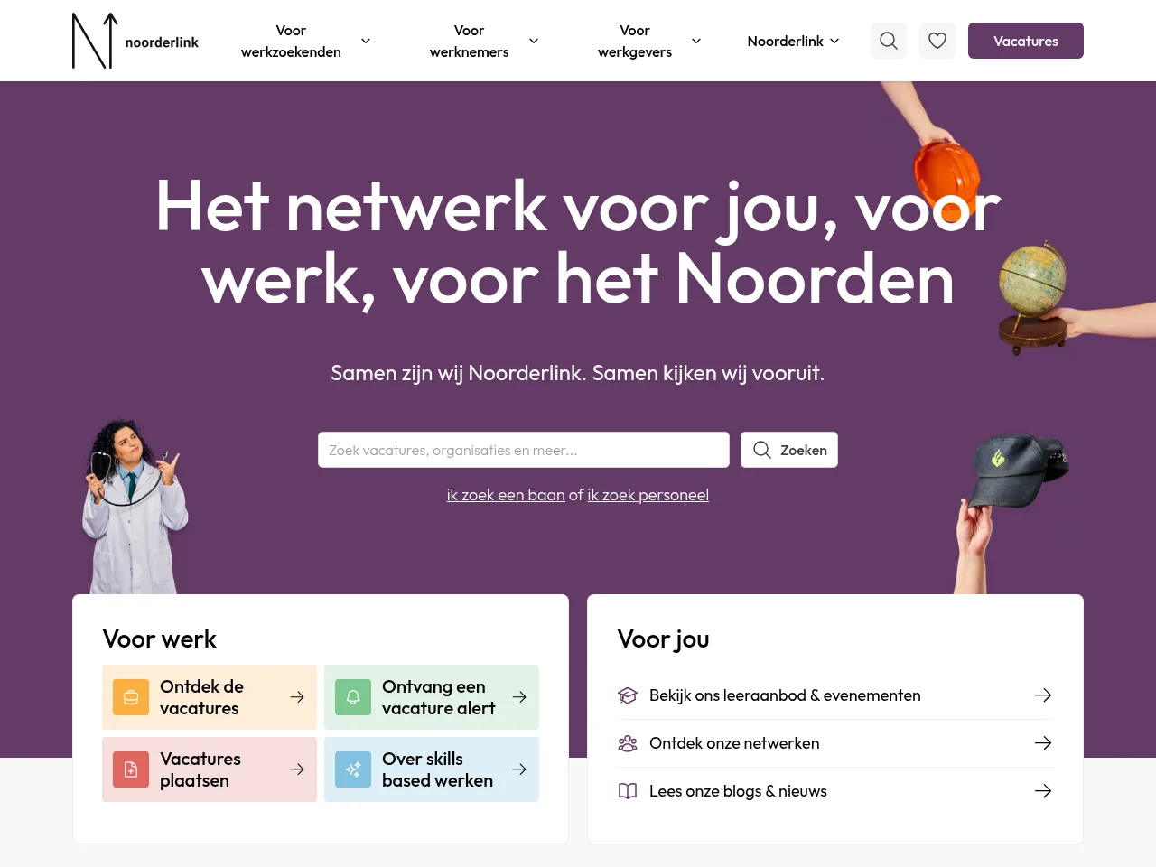 Noorderlink website screenshot