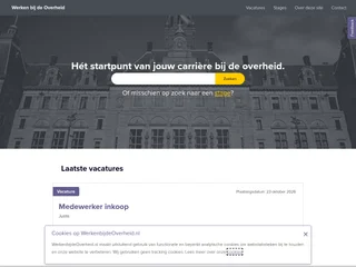 Werken bij de Overheid screenshot preview