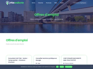 Jobs Wallonie screenshot preview