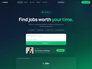 GoKazini platform preview GoKazini platform preview