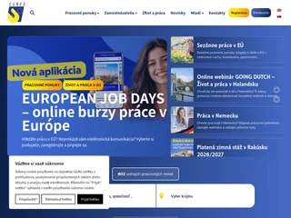 EURES - Európske služby zamestnanosti screenshot preview EURES - Európske služby zamestnanosti screenshot preview