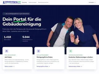Gebäudereinigung screenshot preview