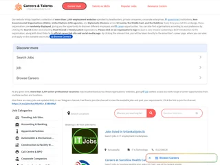 Lanka Careers and Talents platform preview Lanka Careers and Talents platform preview