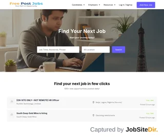 FreePost Jobs screenshot preview FreePost Jobs screenshot preview