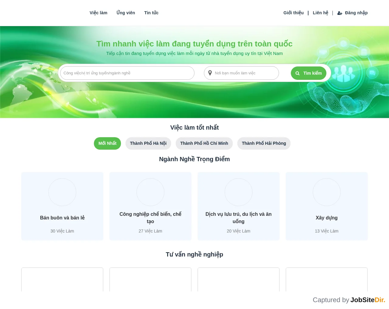 DangTuyen website screenshot