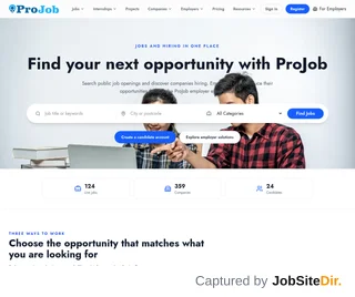 ProJob screenshot preview