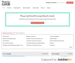 Work for Good screenshot preview