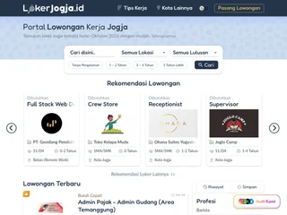 LOKER JOGJA ID screenshot preview