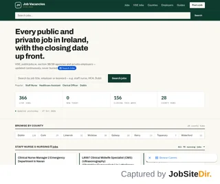 Job Vacancies Ireland screenshot preview Job Vacancies Ireland screenshot preview