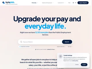 Bytajobb screenshot preview