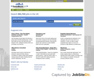 Careerboard screenshot preview