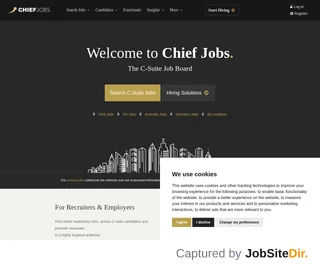 Chief Jobs screenshot preview Chief Jobs screenshot preview