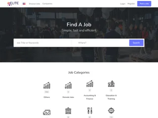 The EliteJob screenshot preview The EliteJob screenshot preview
