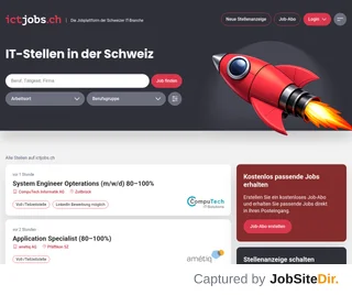 ictjobs screenshot preview