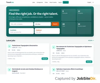 Travail screenshot preview Travail screenshot preview