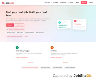 GetHired Online screenshot preview GetHired Online screenshot preview