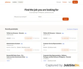 Jobomas PH screenshot preview