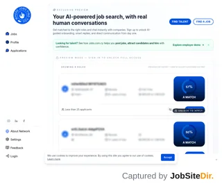 Jobs screenshot preview Jobs screenshot preview