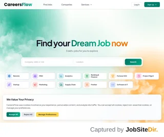CareersFlow screenshot preview CareersFlow screenshot preview