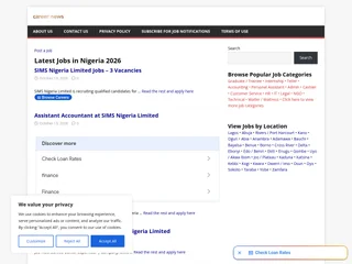 Careernews screenshot preview