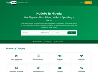 Hotjobs in Nigeria screenshot preview