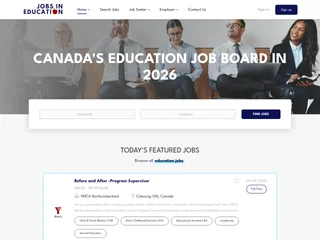 Jobs in Education screenshot preview