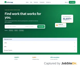 Jobsmagg platform preview