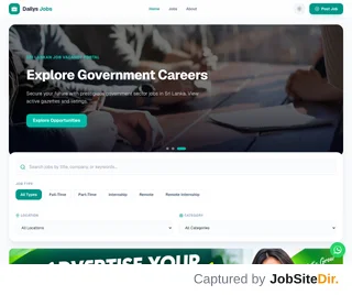 DailyJobs platform preview DailyJobs platform preview