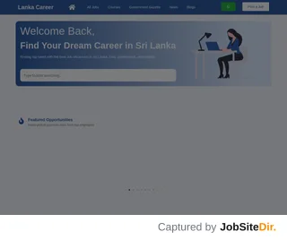Lanka Career platform preview Lanka Career platform preview
