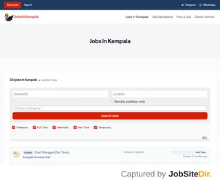 Jobs in Kampala platform preview